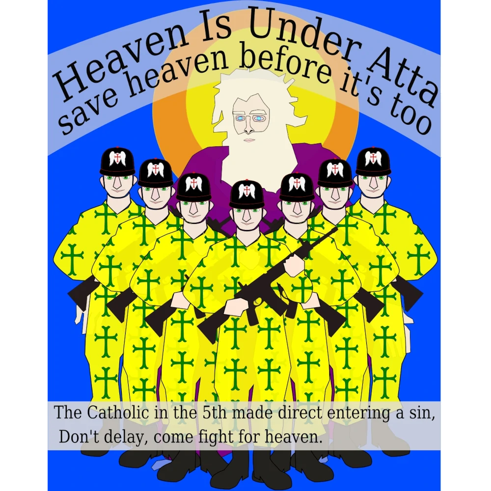 Heaven Is Under attack, we need the army of God