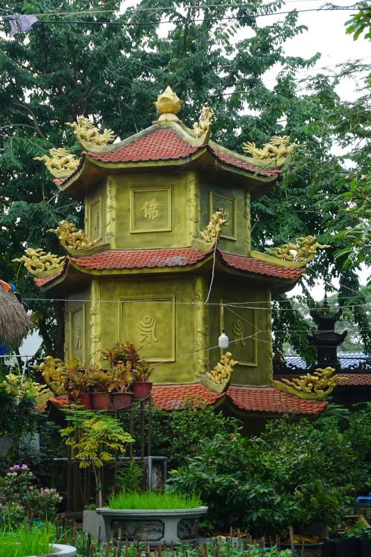 The light green Pagoda