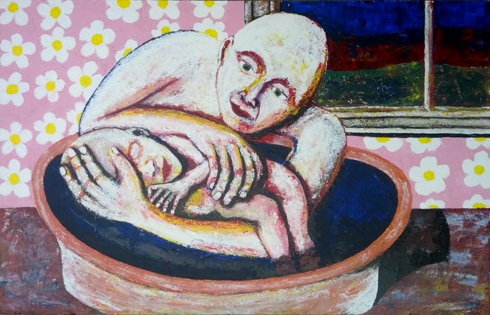 Bath time, a quiet way to end the day.