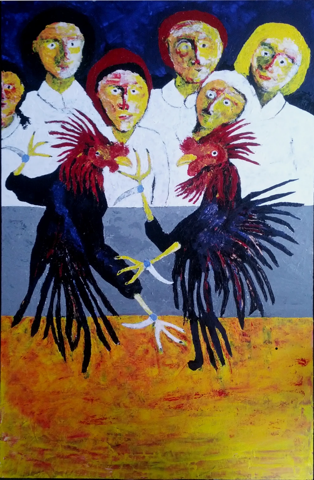 Cockfight, a dinosaur grudge match.