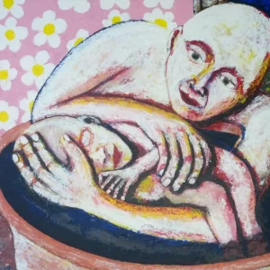 Bath time, a quiet way to end the day.