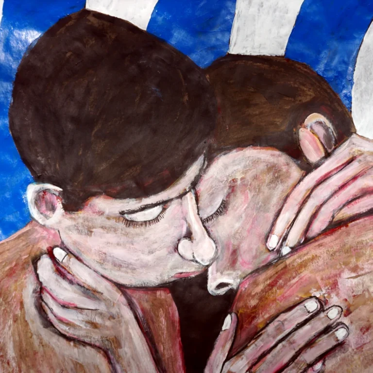 Canvas walls hiding Beach Tent affection.