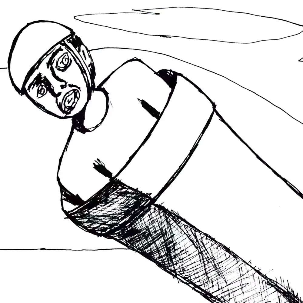 Cannon Loud Sound Propelled Body