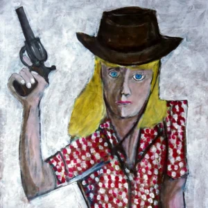 With checkered shirt! All that's left is pointing.