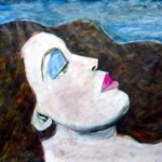 My eyes restful fall on the face of Classic Beauty.