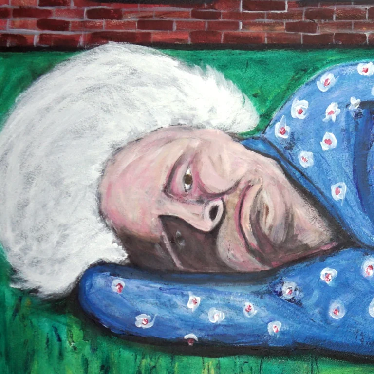 This English Garden has a very large gnome!