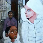 Ermine for the royal.