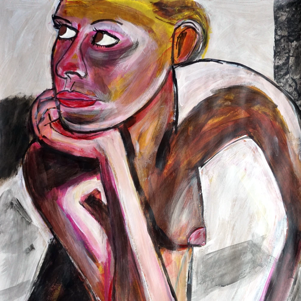 Morning sunlight facing in too bright eyes.