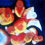 Pearlscale goldfish are creation.