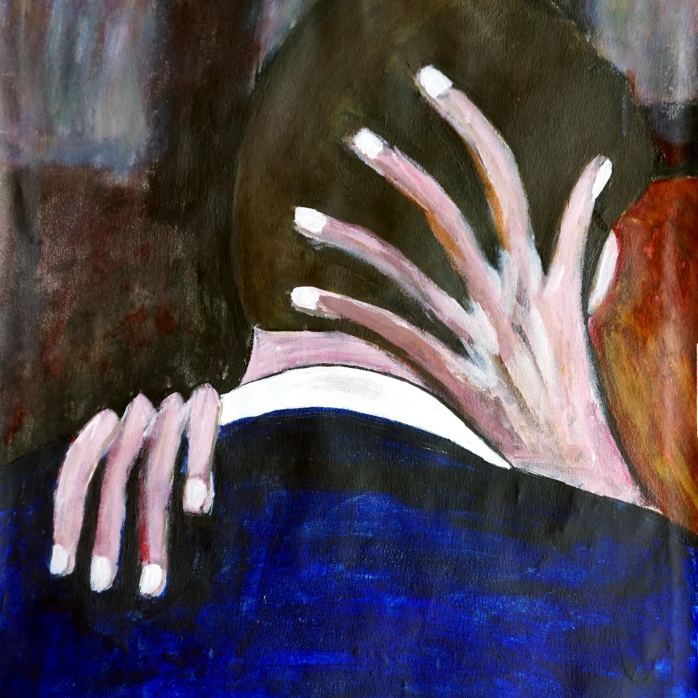 Held for kiss lips ready.