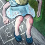 Hop and skip jump away.