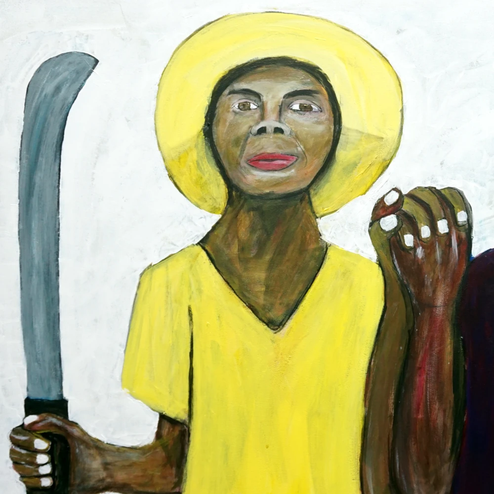 Machete can harvest more than bananas.