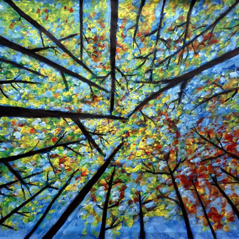 Gift of color Rise to sky.