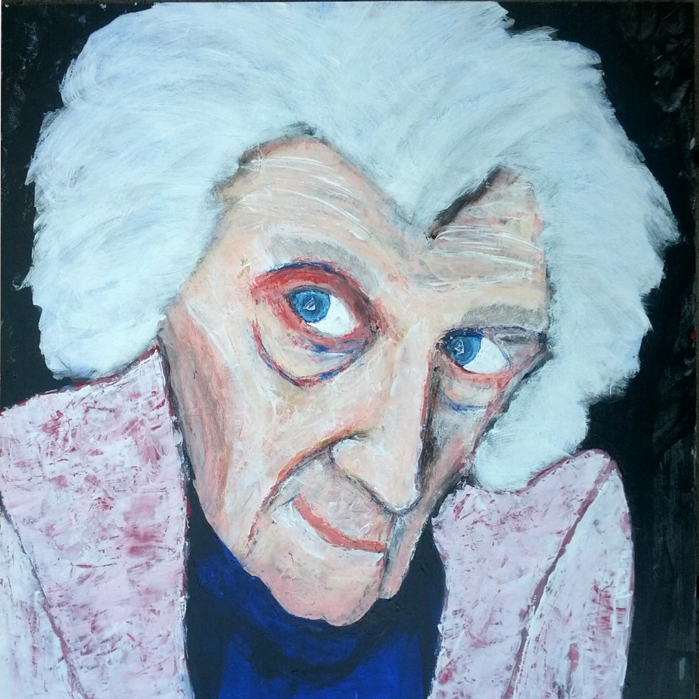 Pink Housecoat, Armour Of Many And Old Lady