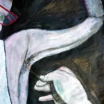 Bring light in hollow exposes hairy of pits.