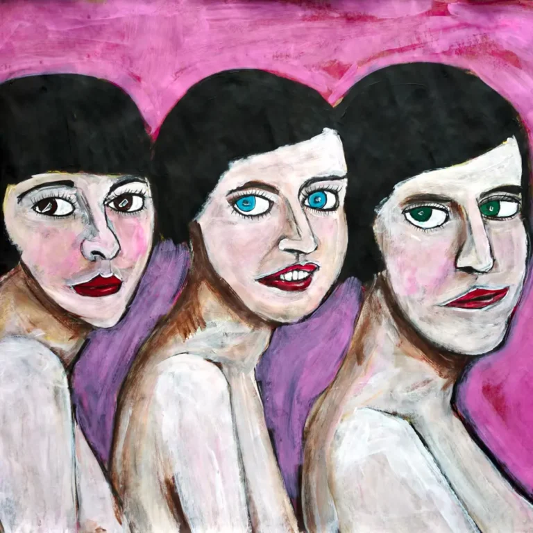 The three of us share the same lipstick tub.