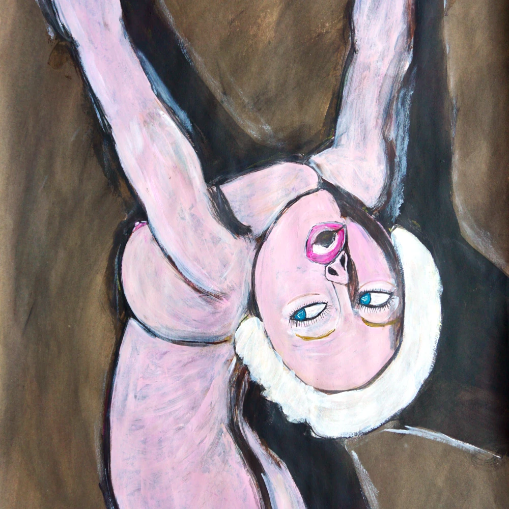 Tie Standing Body Sleeps Upright Exhausted