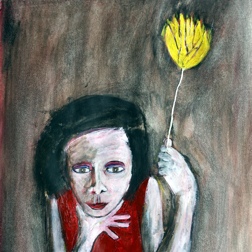 Yellow flower in the sky, why oh why.