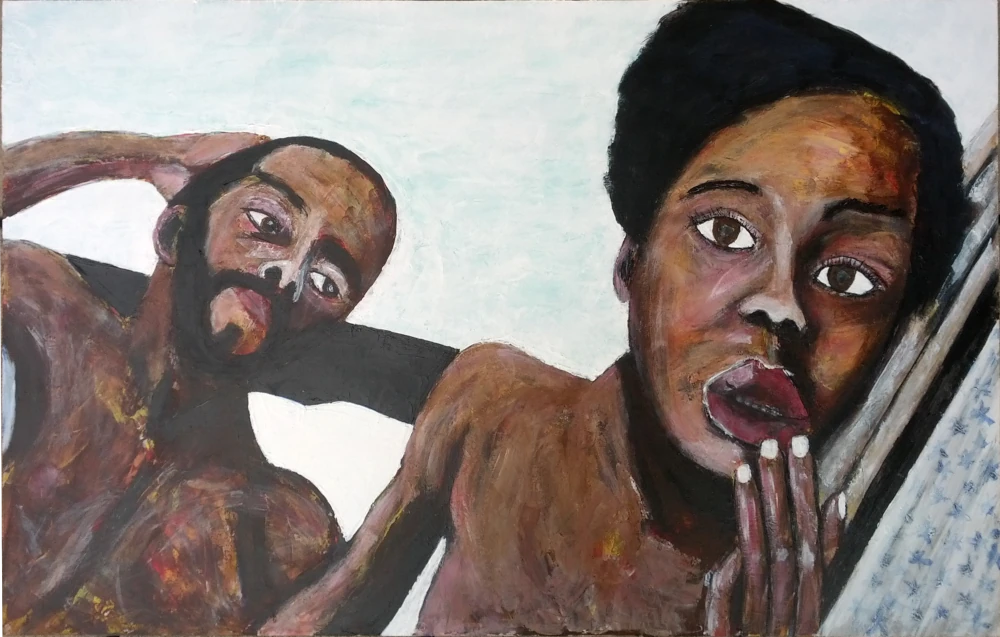 Headboard place mark for the stone to come.