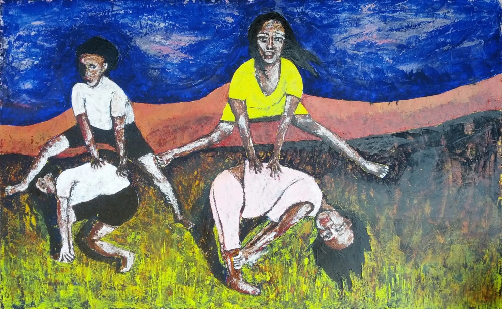 Leapfrog frogs never need to get wet.