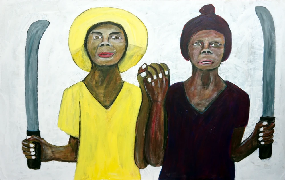 Machete can harvest more than bananas.