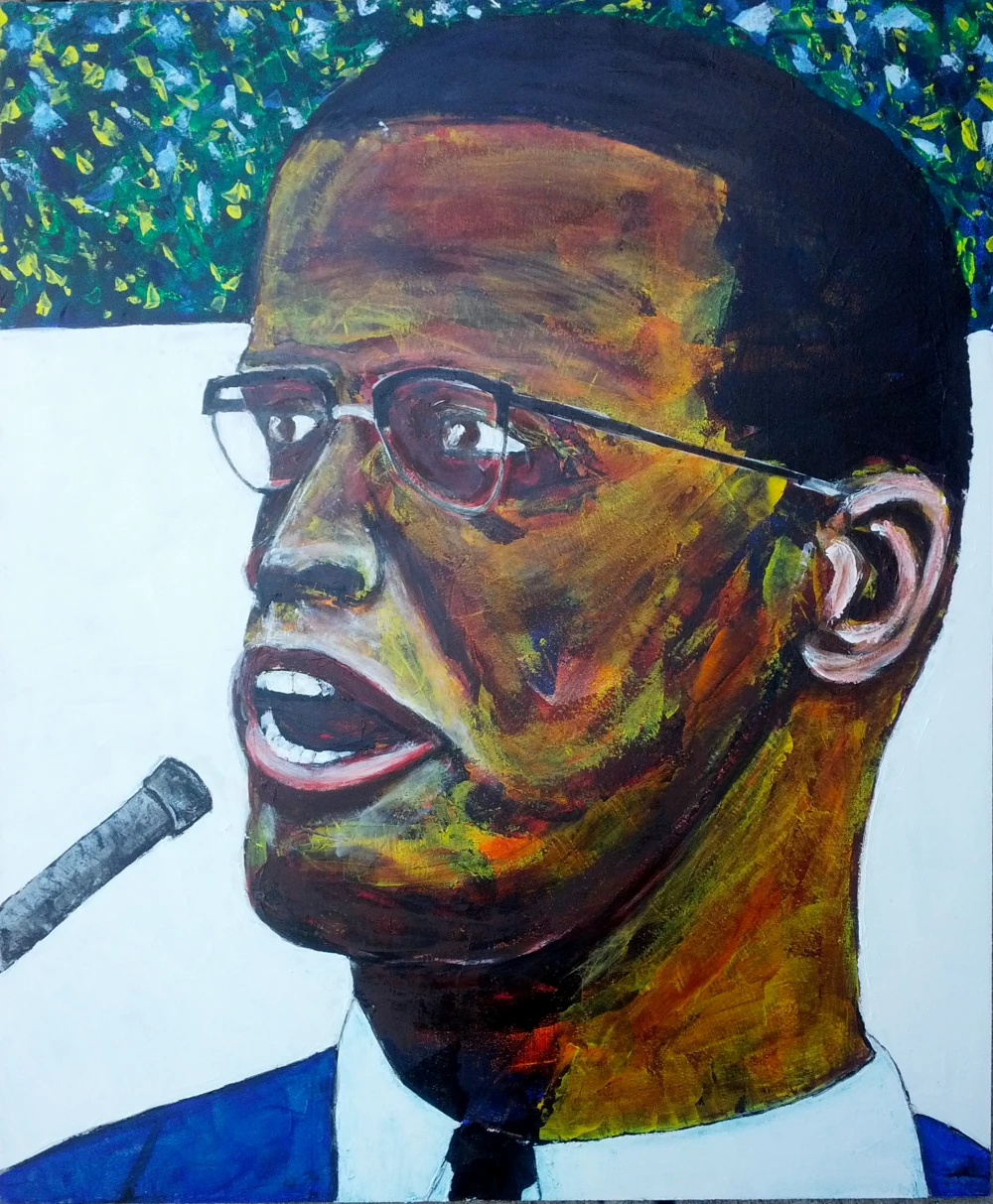 Malcolm X Rocking the free world.