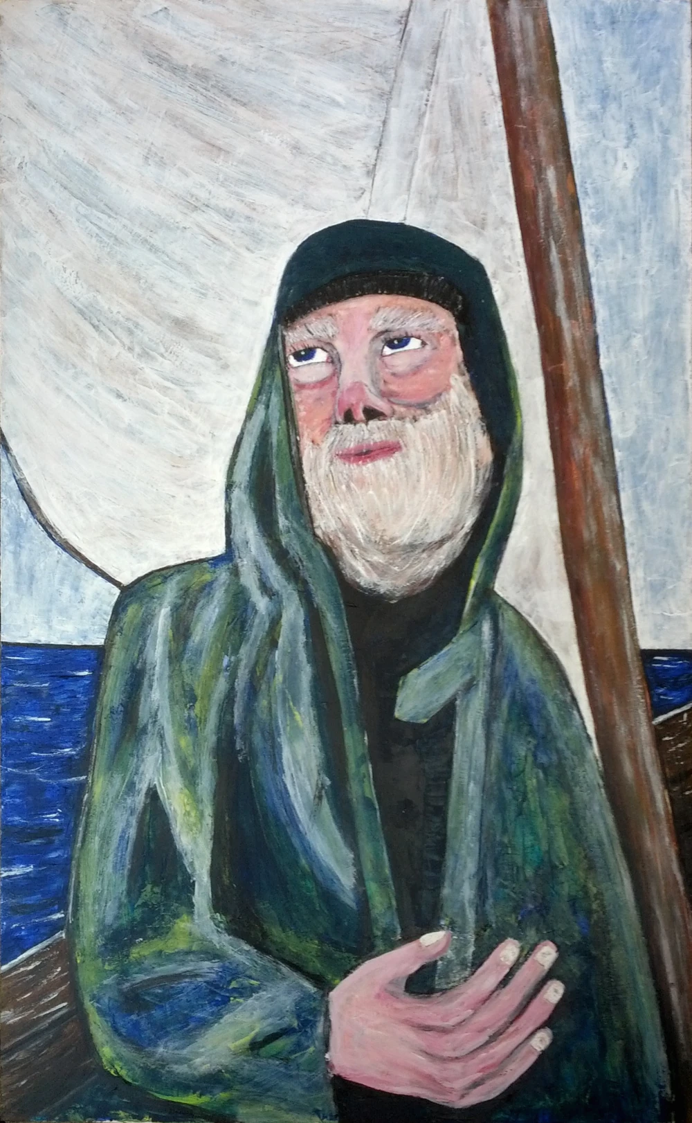 Looking for the wind to remove the luff.