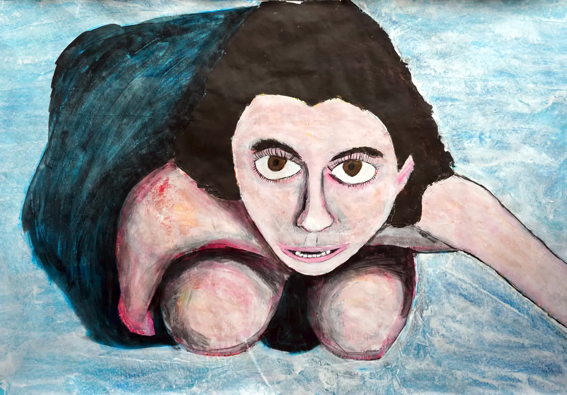 See the Sky, looking towards something that we cannot see.