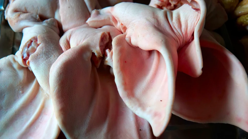 This little piggy went to market and lost their pigs ears.