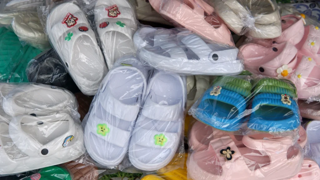 Crocs like sponges on your feet.